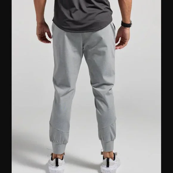 BYLT Premium Basics Active Jogger Pant, Elite+ Heather Grey, Men's Size Large - Picture 15 of 16